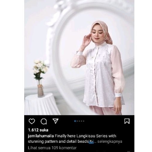 Langkisau top silver - jamila humaila