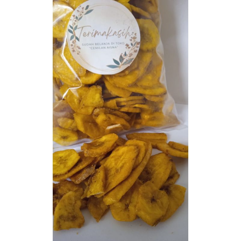 

Kripik pisang manis