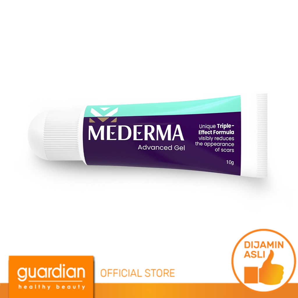 MEDERMA Advanced Gel 10g Samarkan Bekas Luka