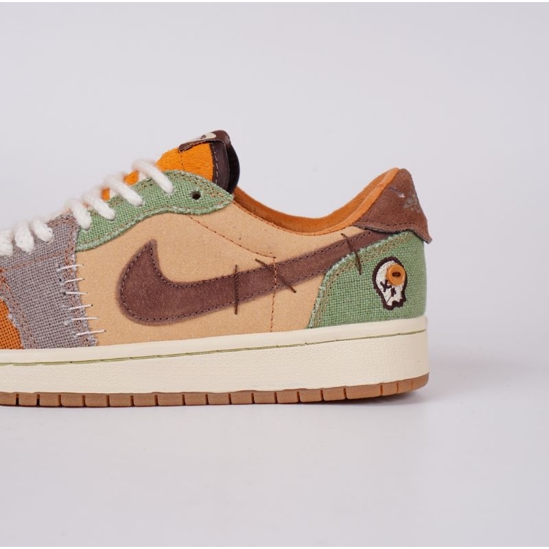 Sepatu Nike Jordan 1 Retro Low OG Zion Williamson Voodoo