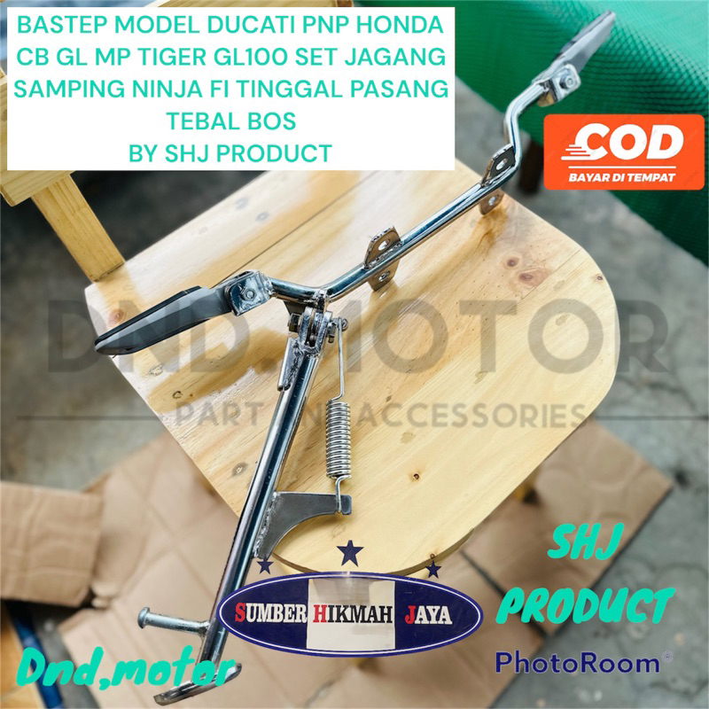 SHJ- BASTEP POSTEP FOSTEP FOOTSTEP DEPAN MODEL DUCATI CB GL MP TIGER GL100 MADE BY SHJ