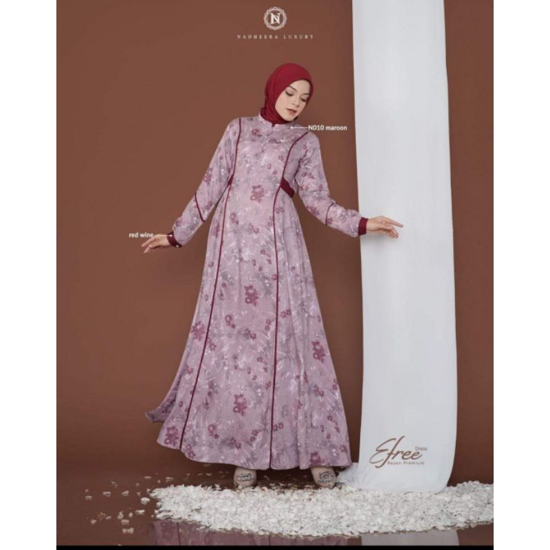 Efree Dress Nadheera Luxury