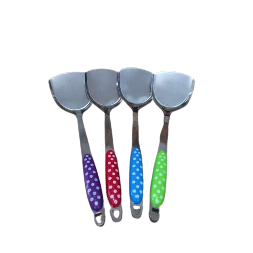 Spatula Stainless Steel Motif Polkadot