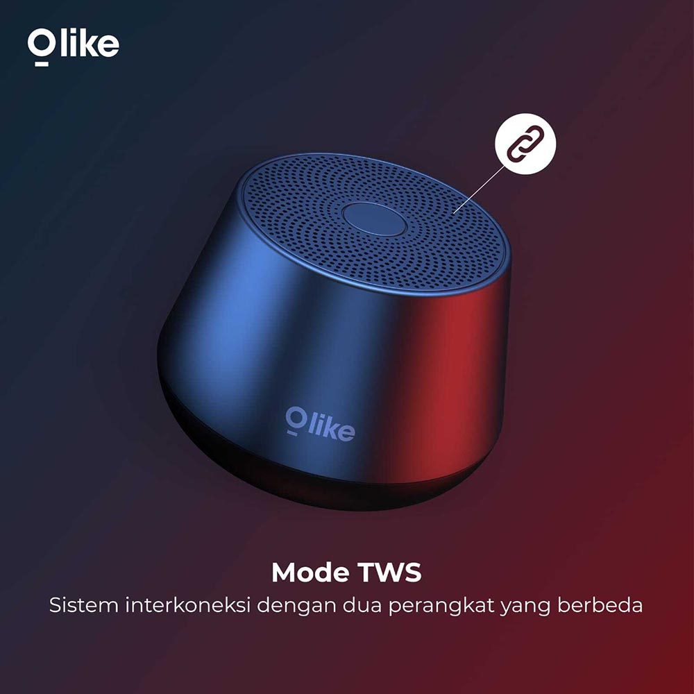 OLIKE SPEAKER BLUETOOTH 5.3 WIRELESS PORTABLE TWS STEREO MIC OBS-600