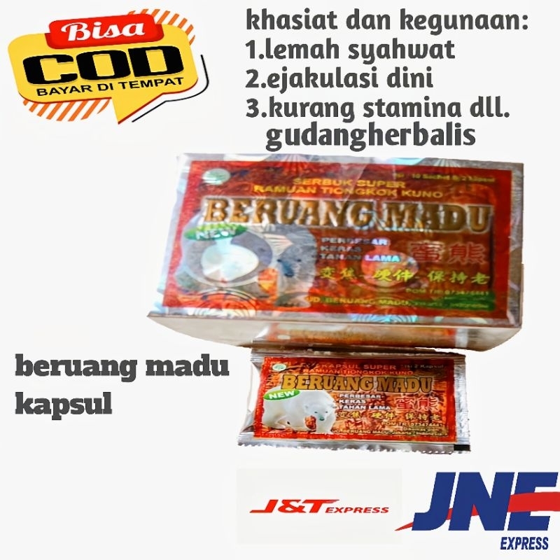 beruang madu kapsul