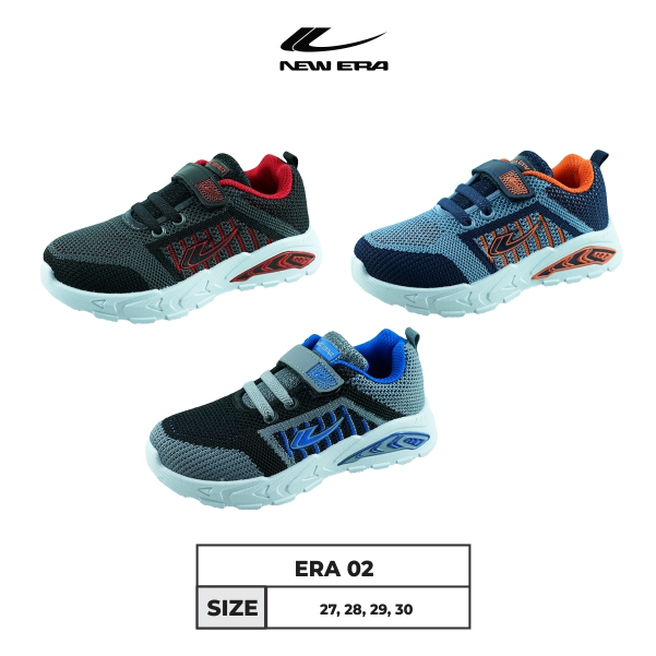 SEPATU ANAK COWOK NEW ERA INJECTION ERA BARU 02 27-30
