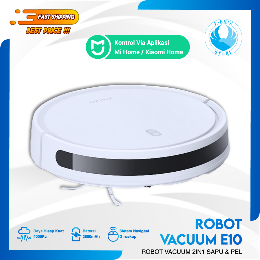 Mi Robot Vacuum Cleaner E10 - Garansi Resmi