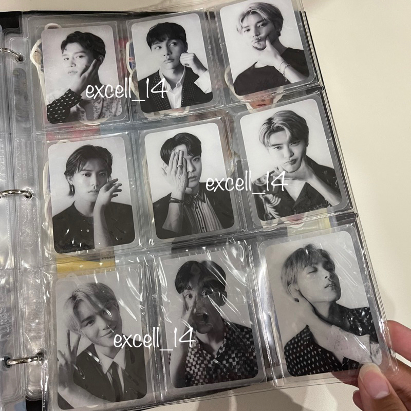 PC / Photocard DICON transparant NCT 127 from DICON SUMMER 2019 (set only)