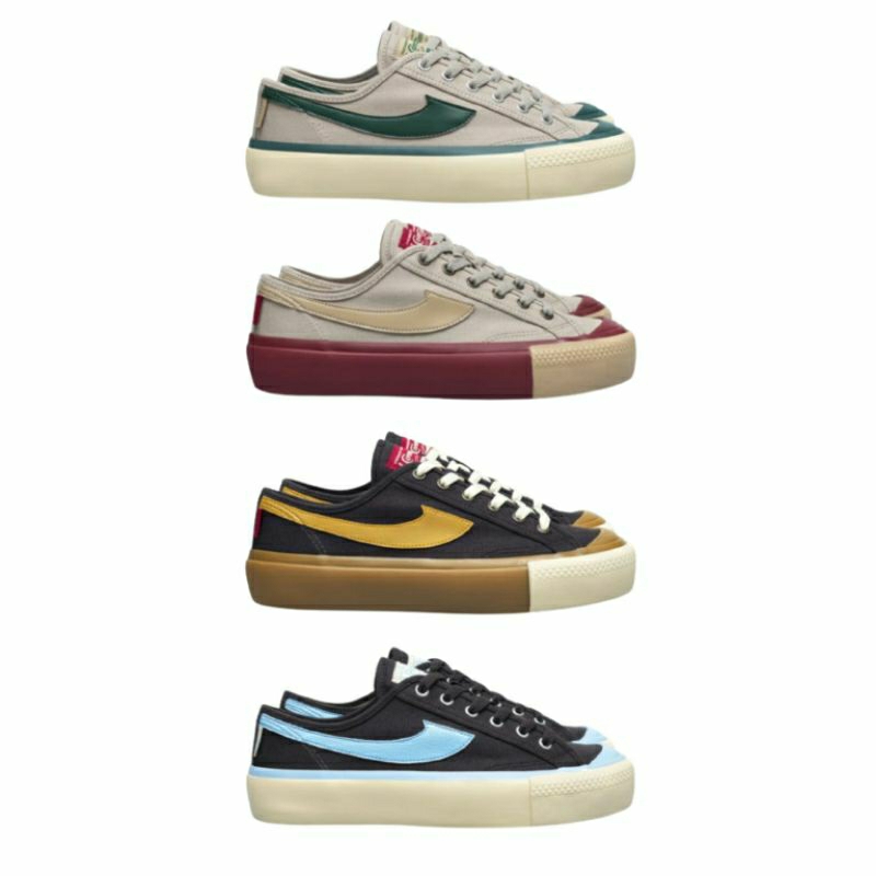 [100% ORIGINAL] SEPATU COMPASS SEASONAL - COMPASS GAZELLE LOW WAFER GREEN / COMPASS GAZELLE LOW WAFE