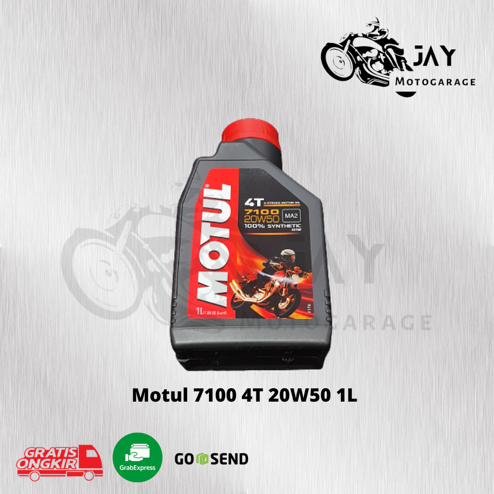 Oli Mesin TERBAIK Motul 7100 4T 20W50 100% Synthetic-ester