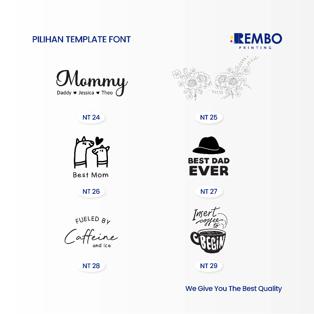 TUMBLER FASHION SPORT BOTTLE NAMA / LOGO GRAFIR - REMBO PRINTING