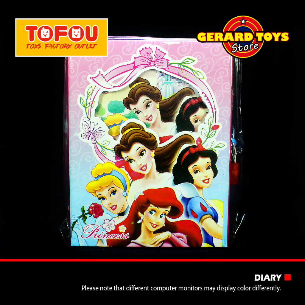 

Buku Memo Notes Book Diary Karakter Princess MURAH BANGET