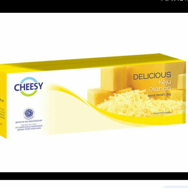 

Keju Cheddar Delicious Cheesy / Cheddar Cheese Delicious Cheesy - 2 Kg