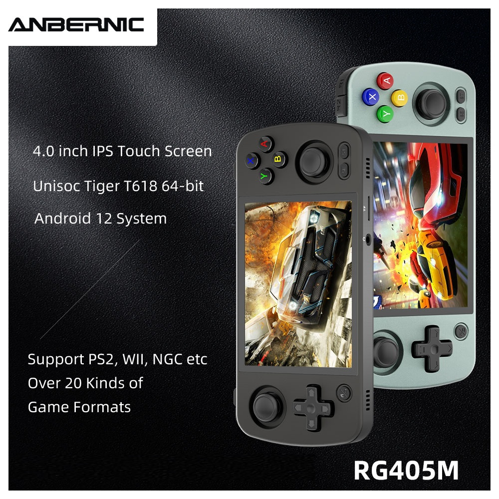 ANBERNIC RG405M - Dual Mode Emulator Retro Game Handheld Console - Game Konsol Jadul + Android