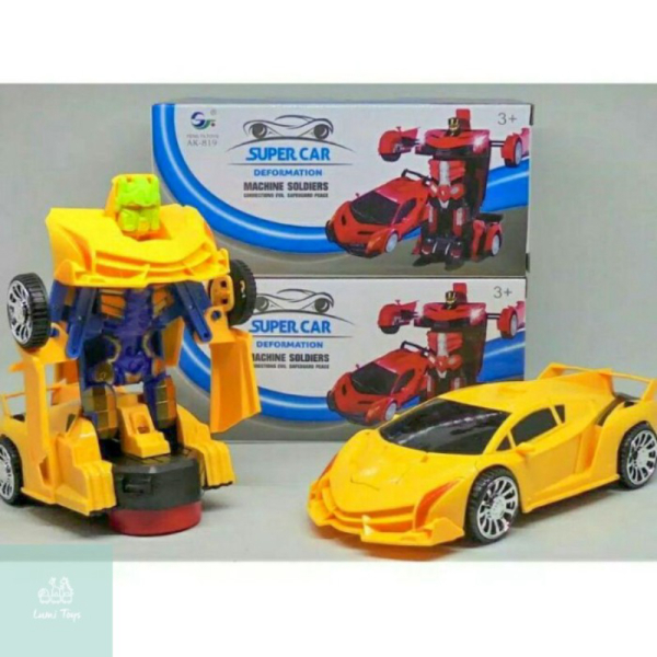 

Unik Mainan Anak Mobil Sport Car Jadi Robot Deformation Transformers AK-819 Diskon