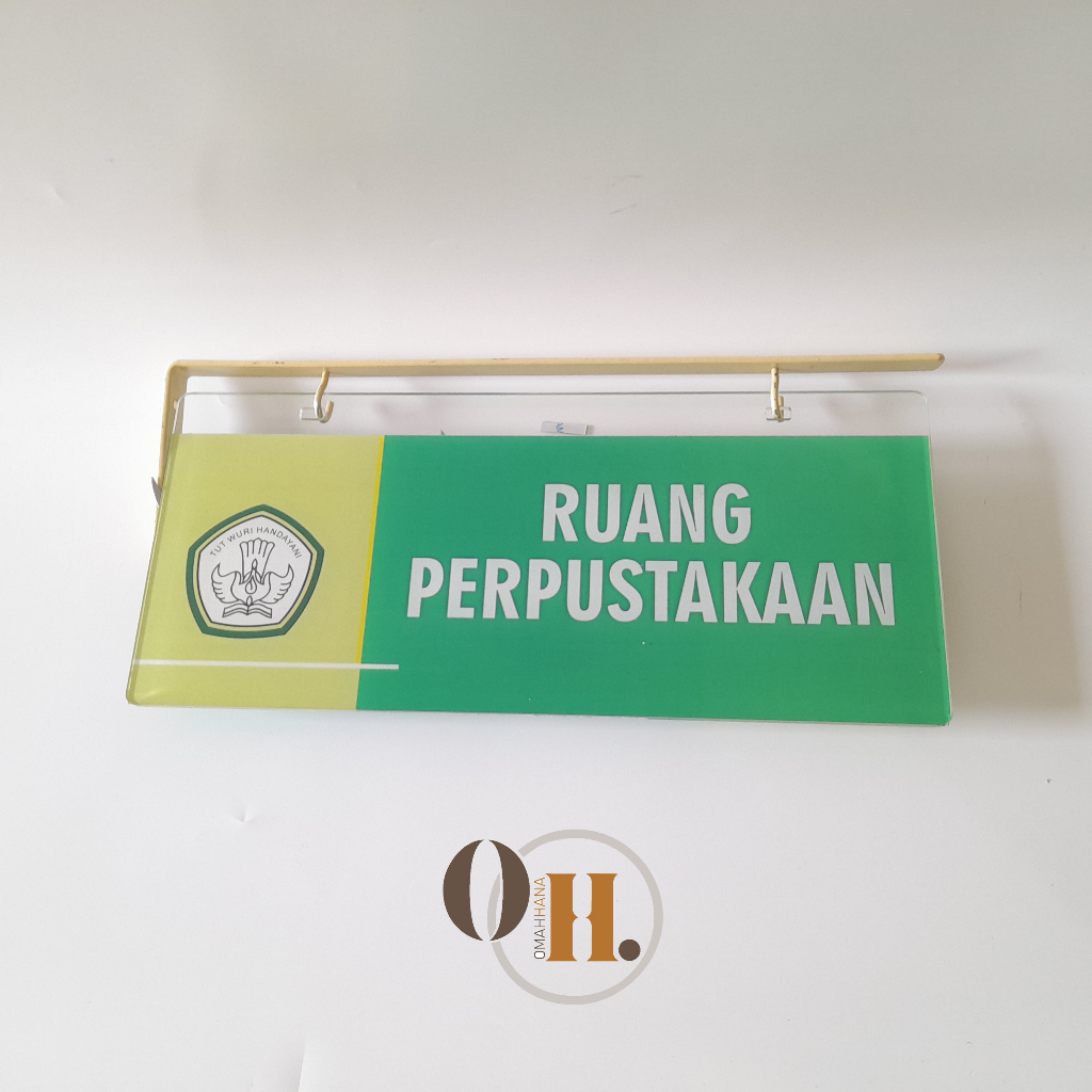 

Akrilik Ruang Perpustakaan (Dengan Logo Tutwuri Handayani) - Akrilik Sekolah