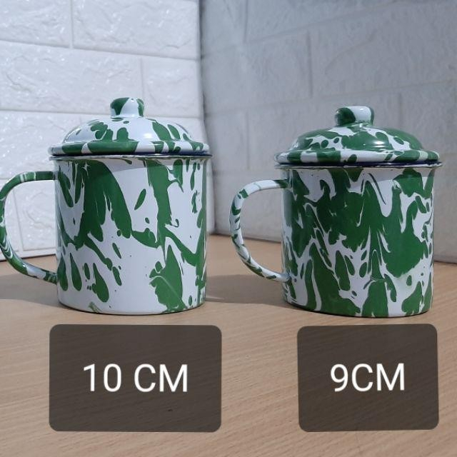 Mug Enamel 9cm &amp; 10cm