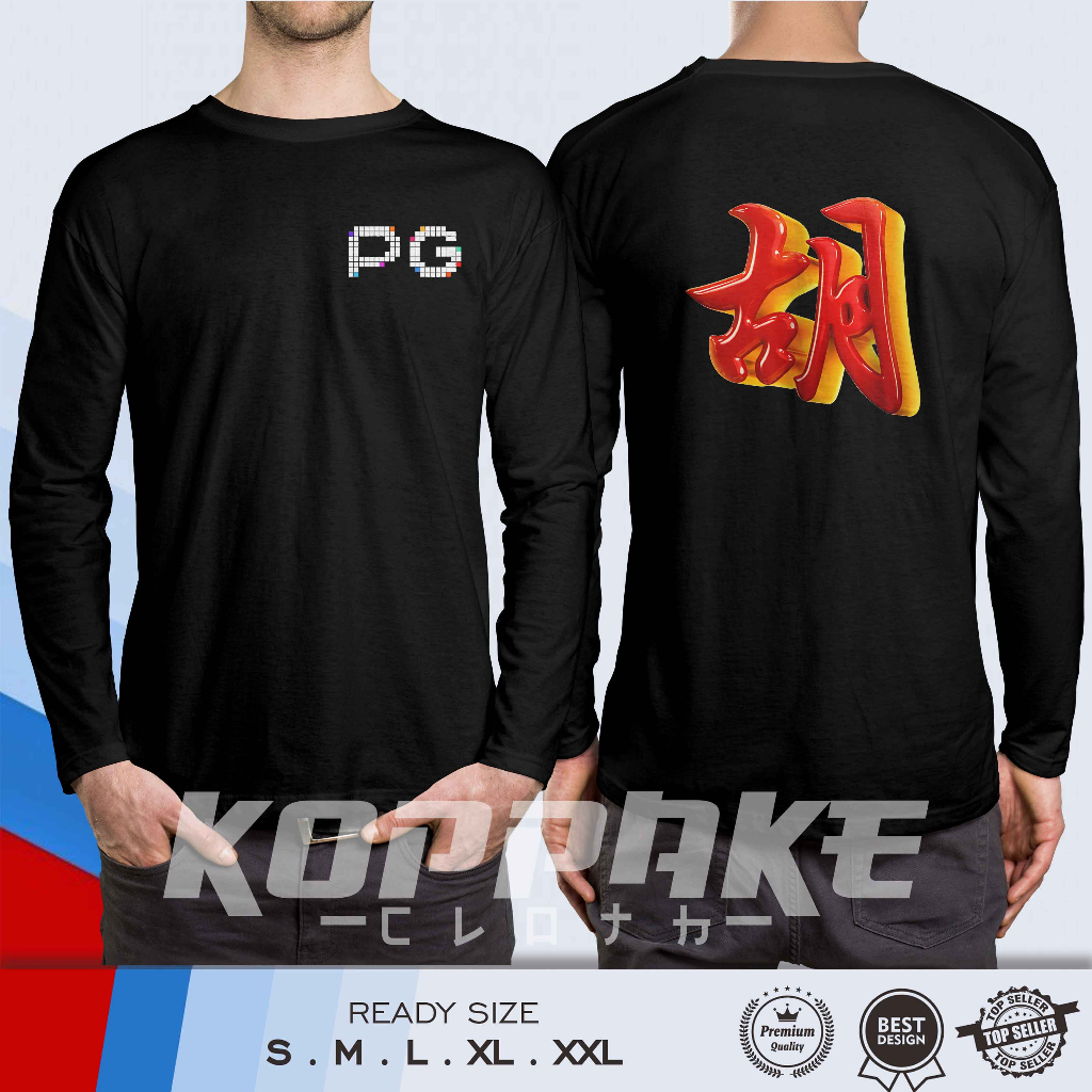 Kaos Scatter Mahjong Ways PG Soft Slot Lengan Panjang Baju Distro