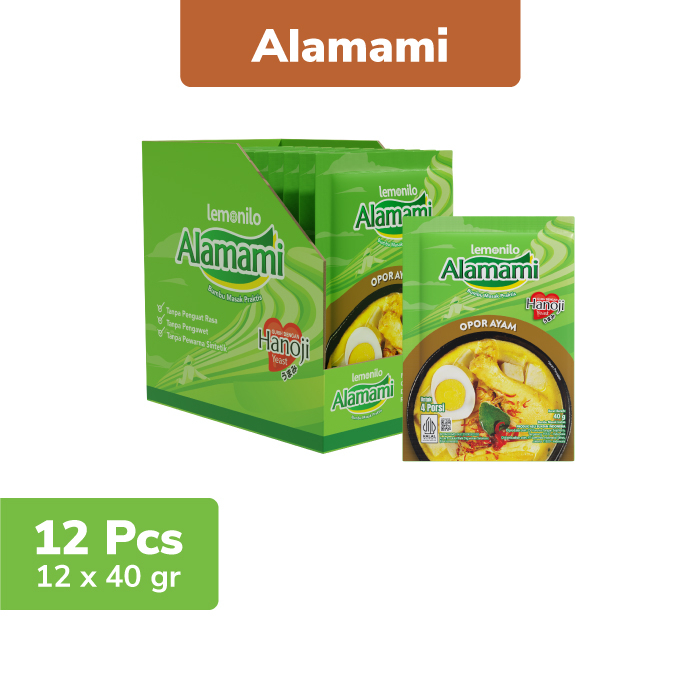 

12 Pcs Lemonilo Alamami Bumbu Masak Praktis Opor Ayam 40g