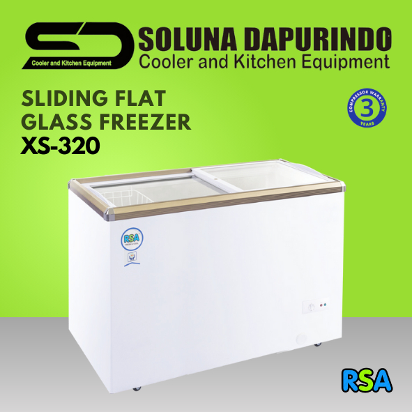 RSA CHEST FREEZER XS-320 / XS320 / PEMBEKU