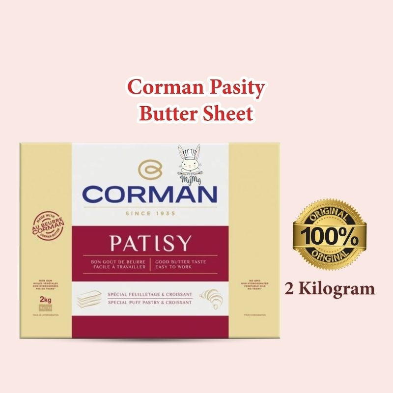 

Corman Patisy Butter Sheet 2kg