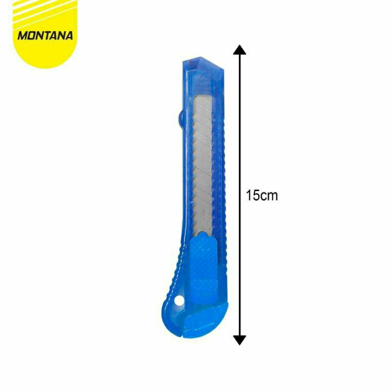 

Cutter BESAR 12pcs / Pisau Potong Kertas / Catter Blade / Katter /Cutter renteng warna BESAR