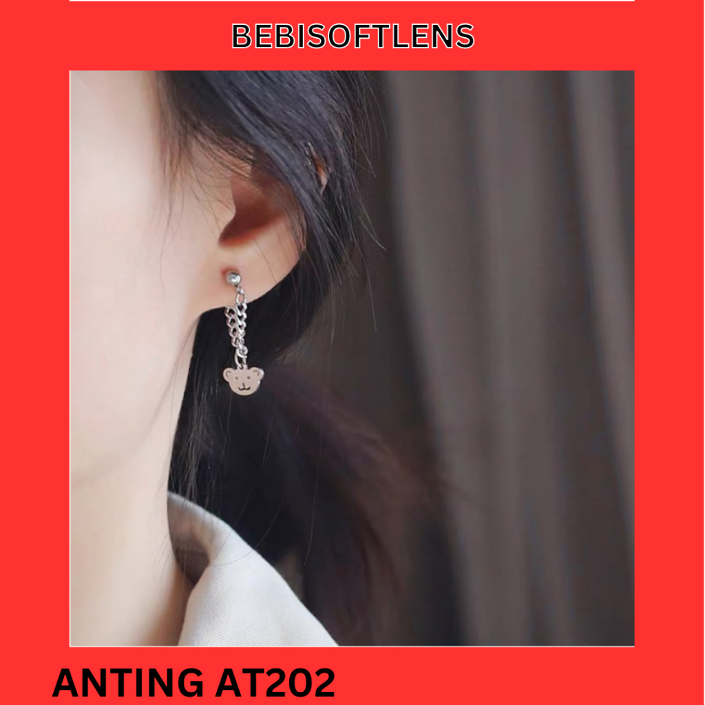 Anting AT202 Perak / Silver S925 Anting Unik Lucu Keren Fashion Wanita /BB