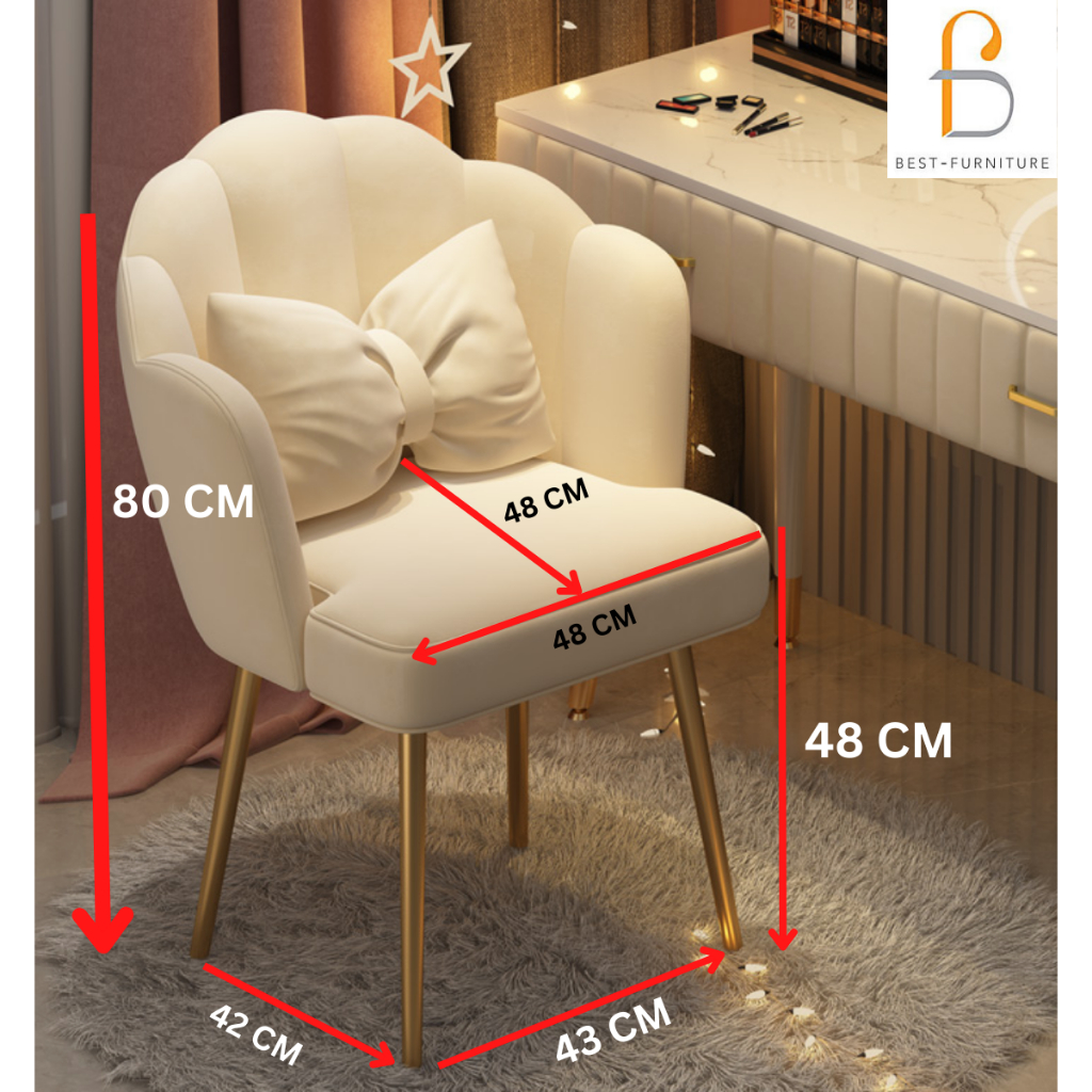 Best Celebrity Kursi Sandaran Bantal Kursi Santai Kursi Rumah Kursi Meja Rias Kursi Multifungsi