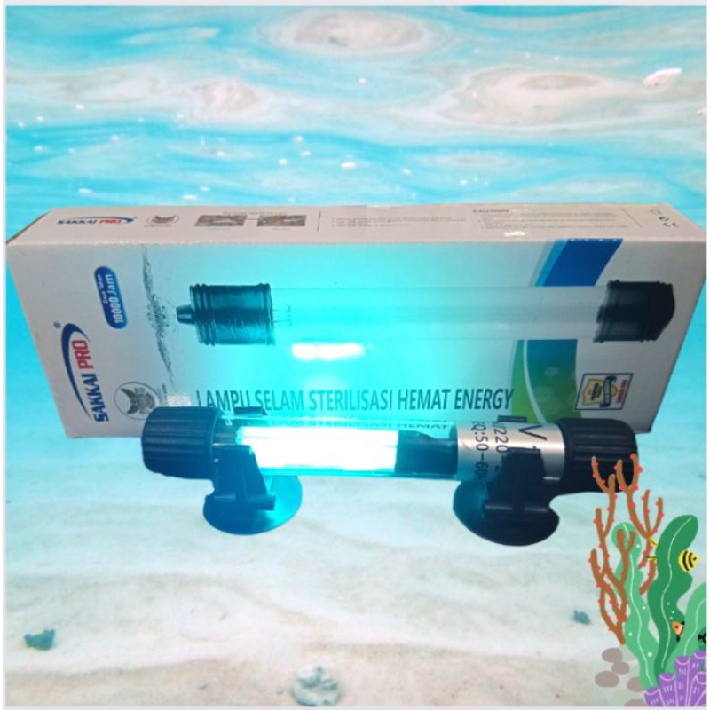 Promo murah lampu selam sterilisasi SAKKAI PRO UV 11WATT