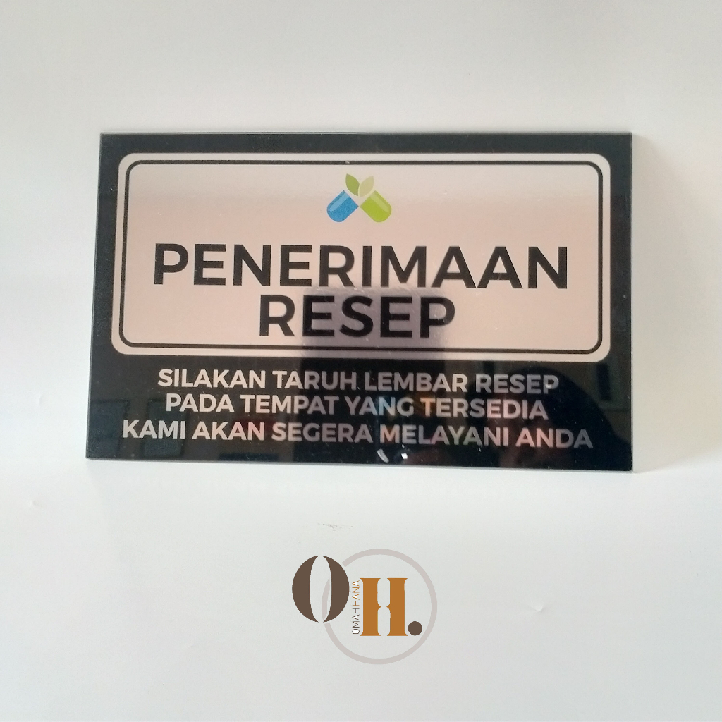 

Akrilik Penerimaan Resep - Akrilik Pengambilan Resep