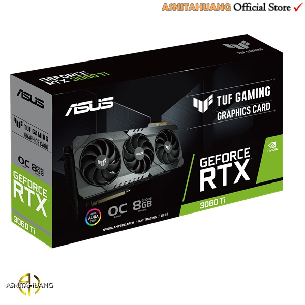 ASUS TUF GAMING GEFORCE RTX 3060 TI 8GB OC V2 GDDR6