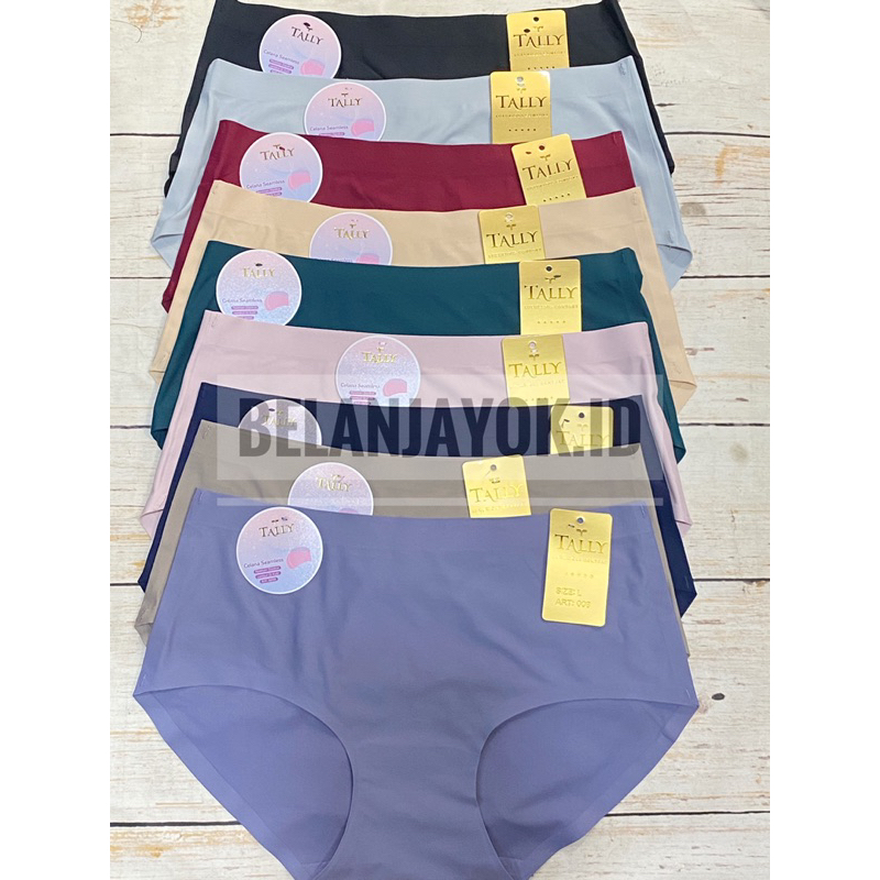 6 pcs CD Tally 008 Seamless Tanpa Jahitan Tally Seamless