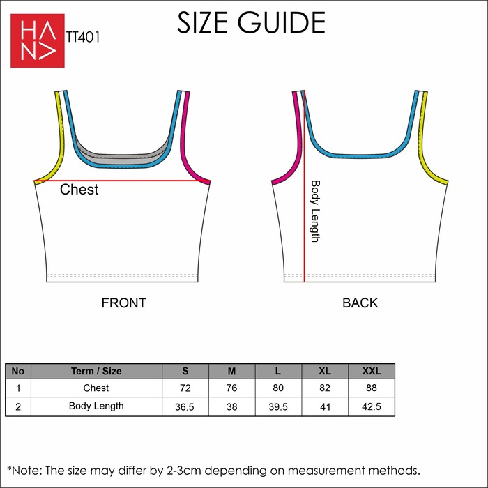 Hana Fashion JKT - Herbie Knit Tank Top Wanita - TT401