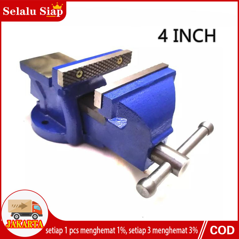 Catok Paron 4'' CARLTON - Catok Ragum 4inch Besi - Tanggum - Amyung - Bench Vice
