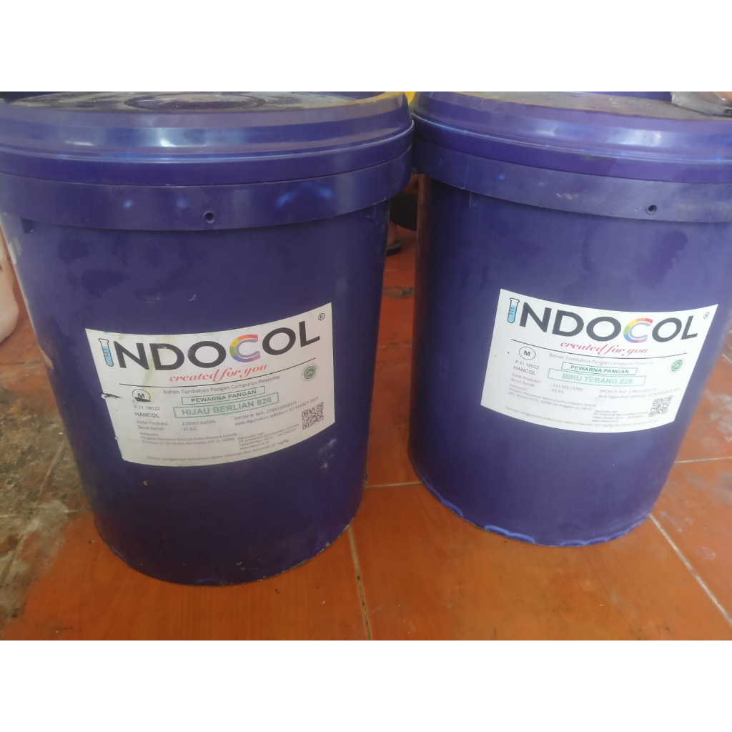 

pewarna makanan indocol / pewarna pangan serbuk hijau berlian 826