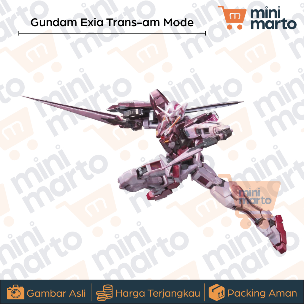 Bandai Gundam Exia Trans AM Mode - Minimarto