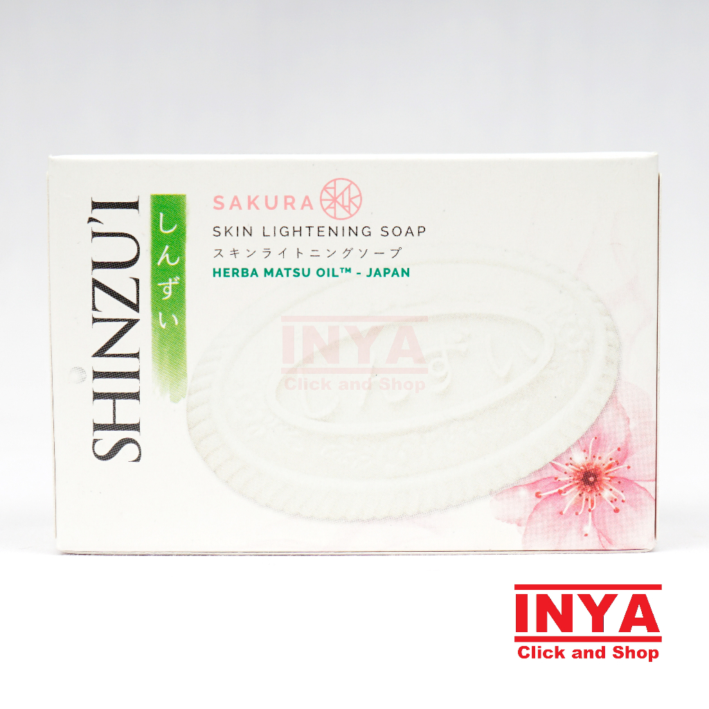 SHINZUI SAKURA SKIN LIGHTENING SOAP BAR 85gr - Sabun Batang