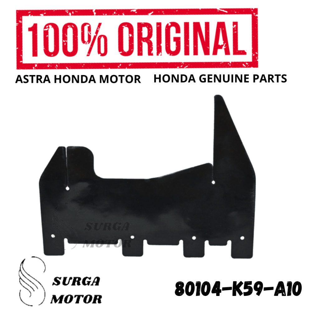 Karet Tahanan Lumpur Guard Splash Vario 125 150 eSP   80104-K59-A10 Penahan Pelindung Kotoran Lumpur