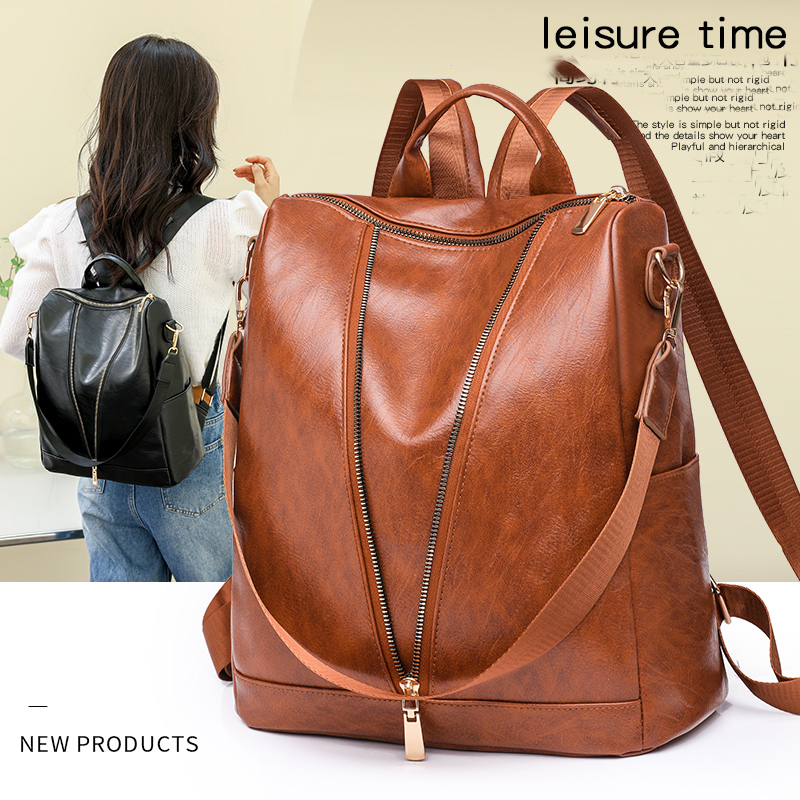 anti air Ransel Multifunction Tas Besar 14 inch Laptop bag Perempuan Ransel Wanita tas  backpack  Sling shoulder  Selempang  Bahu Wanita women Big bag Ransel good quality import 1147