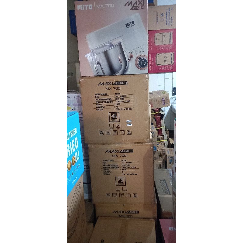 Mito PICO MX 500 Stand Standing Mixer 5 Liter 5L  Stand Mixer Mito MX 500 GARANSI RESMI 1 TAHUN