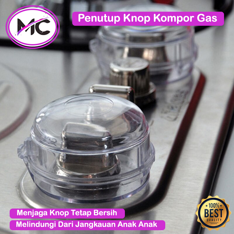 Alat Penutup  Knop Kompor Gas Pelindung Knop Gas Cover Knob Kompor Gas Universal Tutup Pengaman Kompor Gas Penutup Saklar Kompor Gas