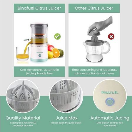 Slowww Blender Mini Juicer Portable Alat Peras Buah Otomatis Multifungsi