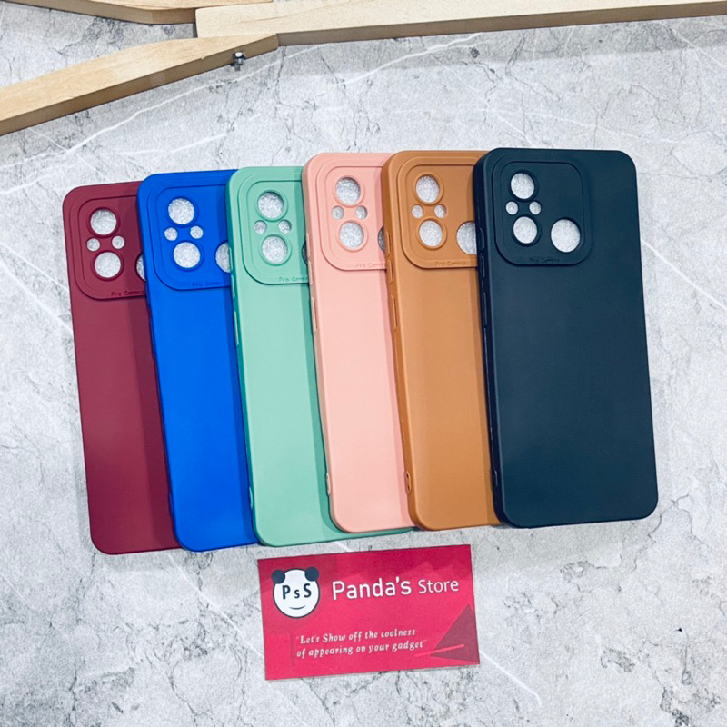 Softcase Pro Camera Poco C55 Candy Case Full Color 3D Silikon TPU