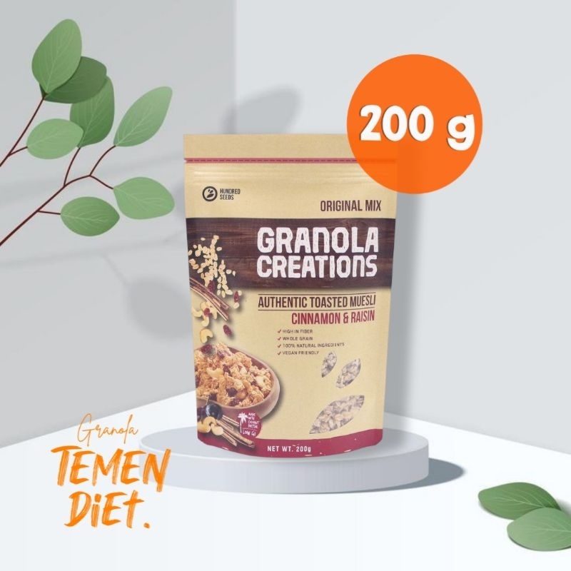 

Granola Creations 200g Cinnamon & Raisin