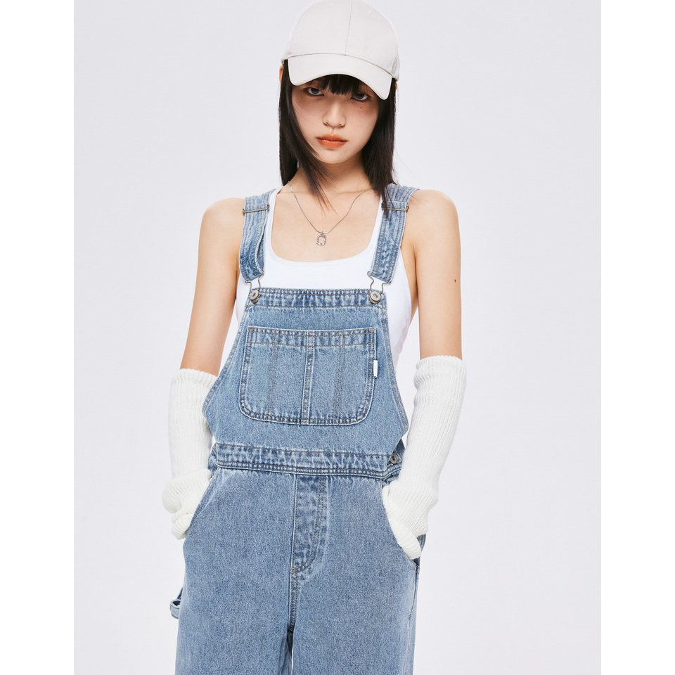 【cewek_id】Jeans Overalls Celana Jumpsuit Wanita Fashion/overall jeans wanita korean style celana jeans kulot wanita denim kekinian 2023