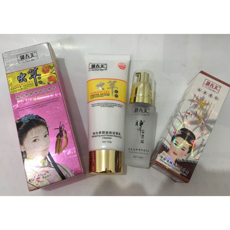 Paket Sabun + Serum Yu Chen mei Cordyceps original