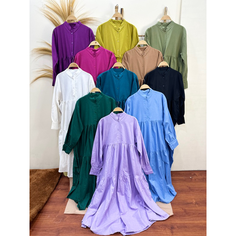 B1460 // B1555 Tunik Tingkat