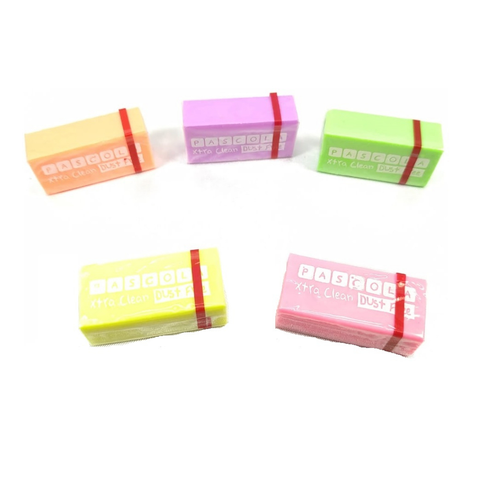 

Standard - Pascola / Quantum Eraser Isi 5 pcs ( Penghapus / Setip Pensil / Pencil )