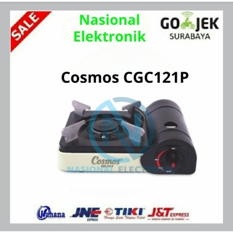 Kompor Gas Portable Cosmos CGC121P/Kompor Portable Cosmos Gas Mini 1 Tungku CGC 121 P/Kompor Portabl