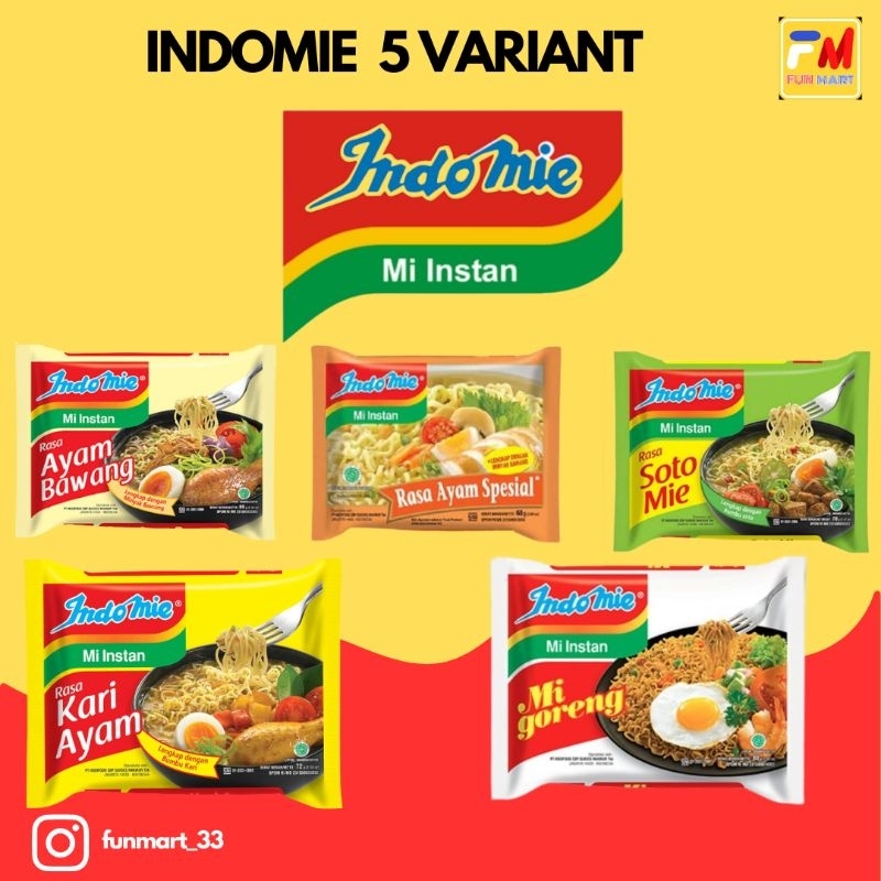 

Indomie 5Variant